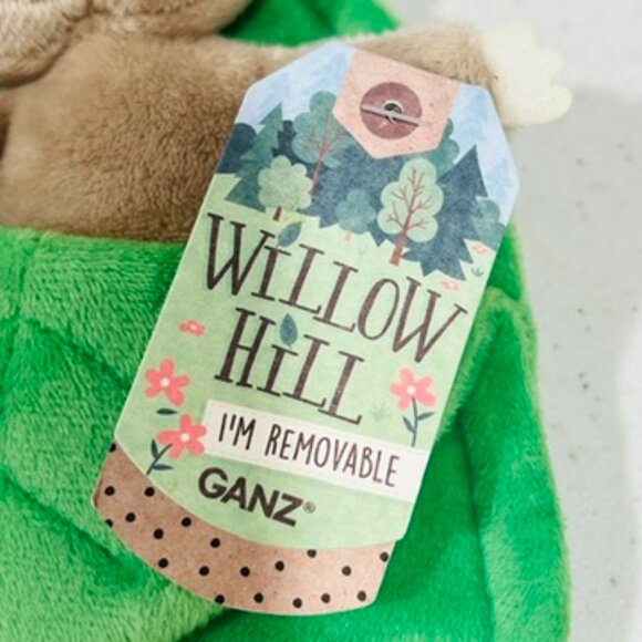 New Baby Ganz Mini Sloth In Leaf Willow Hill Pocket Pal H15127 NWT - Picture 3 of 8